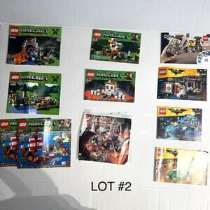 LOT of LEGO Instruction Manuals ONLY (no legos) Lot #2